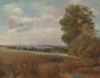 Paysage à Hampstead, avec Harrow au Loin